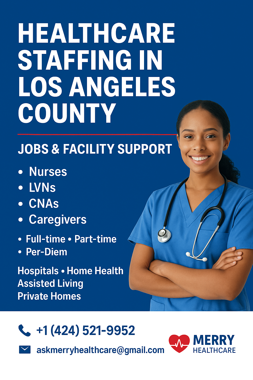 The Best Healthcare Staffing Agency in Los Angeles County, CA