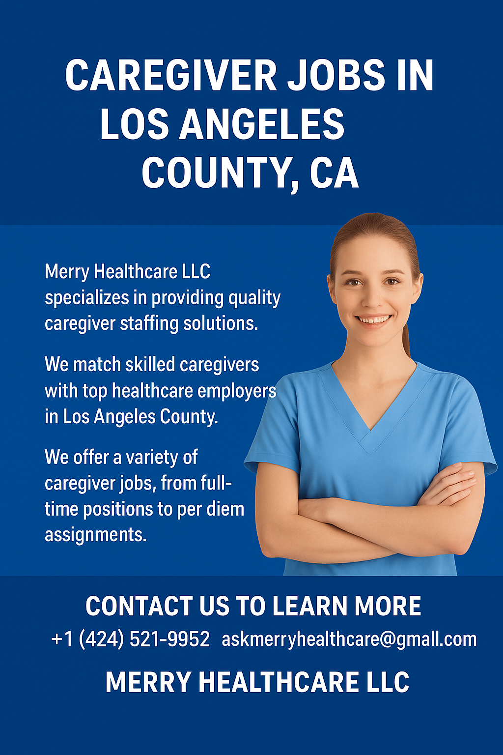 The Best Caregiver Jobs in Los Angeles: Why Merry Healthcare LLC Is the #1 Choice for Caregivers Seeking Work